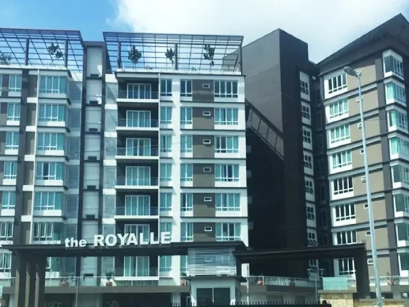 the royalle apartment, kuching