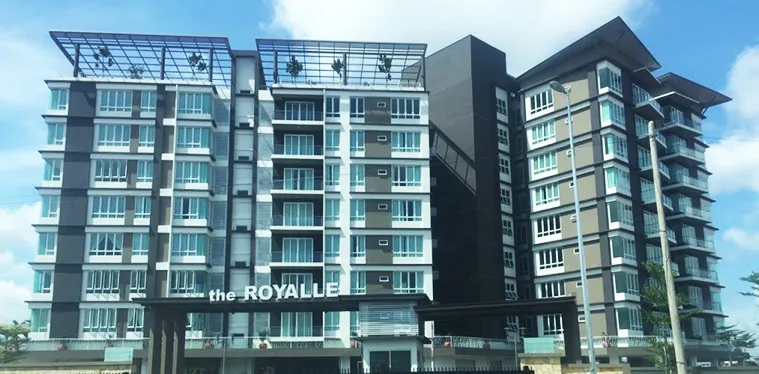 the royalle apartment, kuching