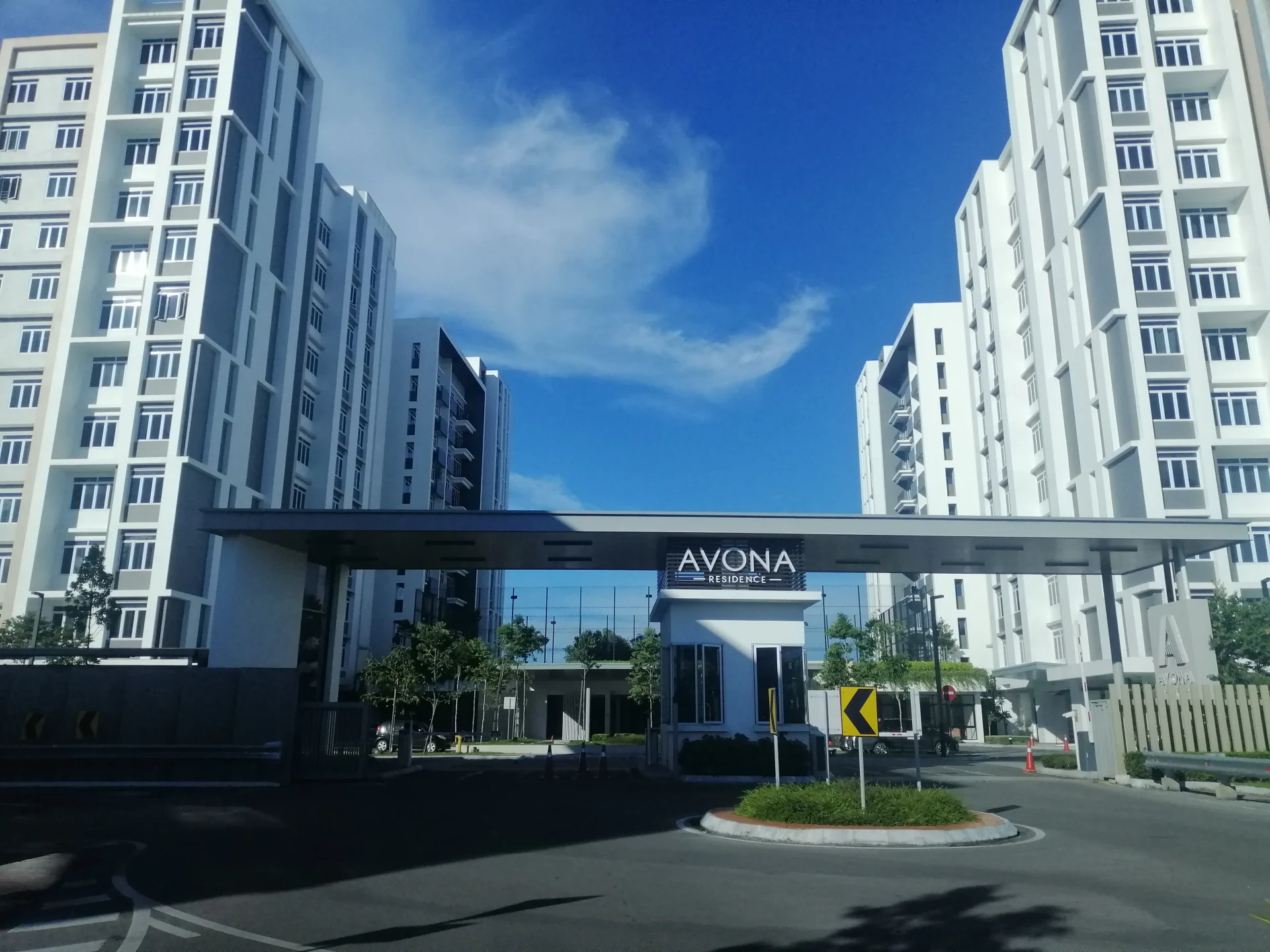 type residential avona residence kuching